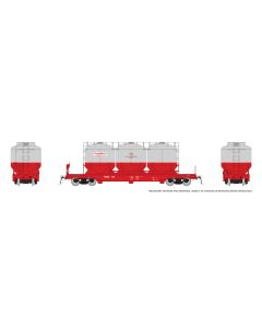 HO Halliburton Cement Car: 1960s Scheme: 6-Pack
