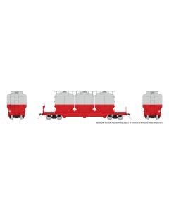 HO Halliburton Cement Car: Painted, Unlettered: Single Car