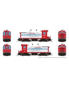 HO EMD SW9 2-pack (DC/DCC/Sound): Soo Line - Red & White: #2118 + #2119