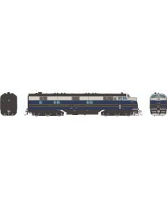 HO EMD E7A (DC/Silent): Baltimore & Ohio - Blue & Gray: #1418