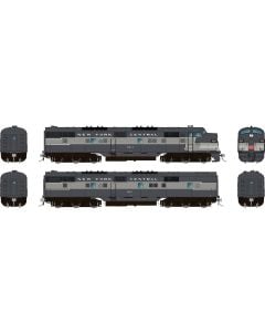 HO EMD E7A + E7B (DC/Silent): New York Central - Lightning Stripe: #4014 + #4100