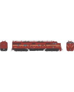 HO EMD E7A (DC/Silent): Pennsylvania - 5 Stripe Scheme: #5873
