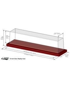 HO Scale 15 inch Clear Display Case