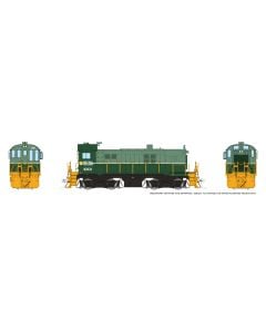 HO MLW S-13 (DC/Silent): BCR - Two-Tone Green Scheme: #1001
