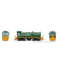 HO MLW S-13 (DC/DCC/Sound): BCR - Green Lightning Stripe Scheme: #1001