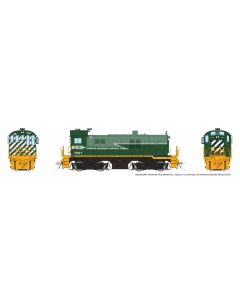HO MLW S-13 (DC/Silent): BCR - Green Lightning Stripe Scheme: #1001
