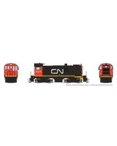 HO MLW S-13 (DC/Silent): CN - Noodle w/ Red Cab: #8515