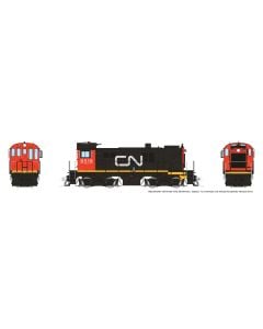 HO MLW S-13 (DC/Silent): CN - Noodle w/ Red Cab: #8519