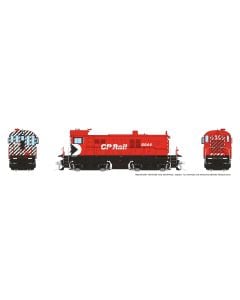 HO MLW RS-23 (DC/DCC/Sound): CP Rail - Action Red (5" Stripes): #8044