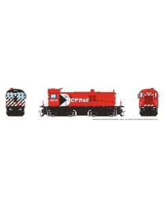 HO MLW RS-23 (DC/DCC/Sound): CP Rail - Action Red (8" Stripes): #8018
