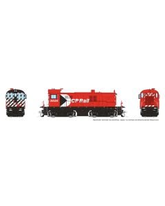 HO MLW RS-23 (DC/DCC/Sound): CP Rail - Action Red (8" Stripes): #8026