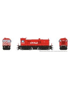 HO MLW RS-23 (DC/Silent): CP Rail - Action Red (8" w/ no Multimark): #8035