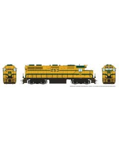 HO EMD GP38 (DC/Silent): Maine Central - Harvest Gold: #253