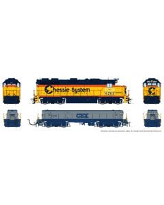 HO EMD GP39 Mother+Slug (DC/DCC/Sound): CSX - Chessie Patch: #4287 + #1042 (in G&B)