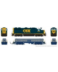 HO EMD GP39 Mother+Slug (DC/Silent): CSX - YN3 Scheme: #4295 + #1043 (in G&B)