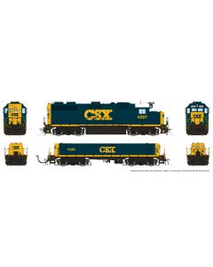 HO EMD GP39 Mother+Slug (DC/DCC/Sound): CSX - YN3 Scheme: #4297 + #1046