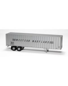 HO 40' Fruehauf Exterior-Post Volume Van - Western Maryland: #A1400