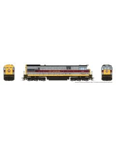 HO GE U33C (DC/DCC/Sound): Erie Lackawanna - Grey & Maroon: #3311