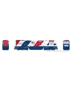 HO GE U34CH (DC/DCC/Sound): Conrail - Bicentennial: #1776 