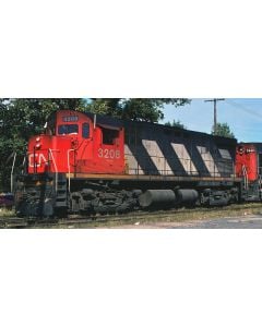 HO MLW C424 (DC/Silent): CN Rail - Stripes (MR-24b): #3209