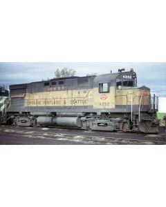 HO ALCO C425 (DC/Silent): Burlington Northern - SP&S Patch: #4261