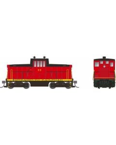 HO GE 44 Tonner (DC/Silent): Strasburg Railroad: #33