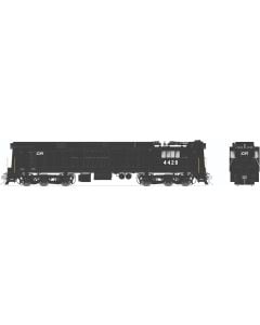 HO GE E44a Electric (DC/Silent): Conrail - Black: #4448