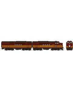 HO EMD FT A+B (DC/DCC/Sound): B&M - Maroon Scheme: #4201A + 4201B
