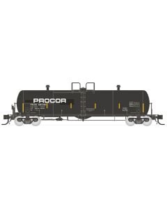 N Procor 20K gal Tank Car: PROX Modern w/Large Logo - Single Car