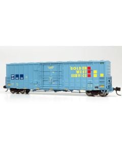 N scale B100 Boxcar: Golden West - SP Patch: 6-Pack