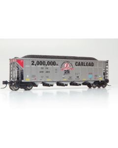 N AutoFlood III RD Coal Hopper: CEFX - Single Car, INRD 2,000,000TH Car Load Spe