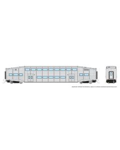 N Bilevel Commuter Car: Undecorated Coach: Early Version (Series I)