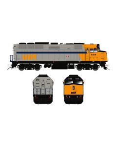 N Scale VIA Rail Canada F40PH-2D (DC/DCC/Sound): Original Scheme #6416