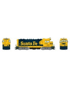 HO ATSF CF7 w/ Square Cab (DC/DCC/Sound): AT&SF - Yellow Warbonnet: #2417