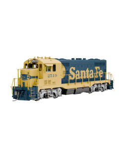 HO ATSF CF7 w/ Round Cab (DC/Silent): AT&SF - Yellow Warbonnet: #2519