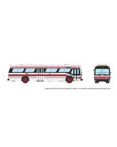 HO 1/87 New Look Bus (Deluxe): TTC - Modern scheme: #2286