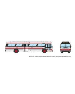 HO 1/87 New Look Bus (Deluxe): TTC - Modern scheme: #2444 