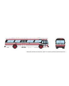 HO 1/87 New Look Bus (Deluxe): TTC - As Preserved: #2252