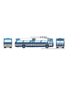 HO 1/87 New Look Bus (Deluxe) - NYC Two-tone Blue #8386