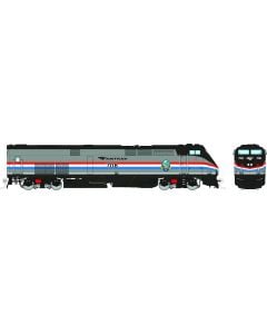 HO GE P32AC-DM (DC/Silent): Amtrak - Phase III Empire Service w/ hatch: #708