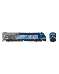 HO GE P32AC-DM (DC/Silent): Metro North - Employee Tribute: #214