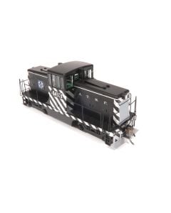 HO GE 44 Tonner (DC/Silent): Sante Fe - Zebra Stripe: #463