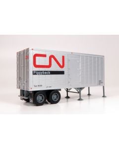 HO 26' Can-Car Dry Van Trailer w/side door: CN Piggyback: #260132