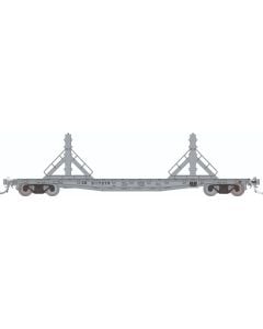 HO F30D 50' Rail Flat Car : CR - MOW: 6-Pack