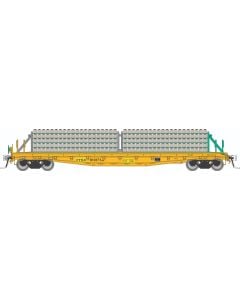 HO F30D 50' Tie Car: FTSX - MOW: Single Car