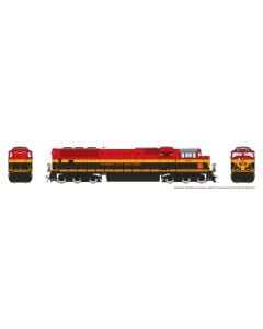 HO SD70MACe Rebuild (DC/Silent): KCS - Southern Belle: #3912
