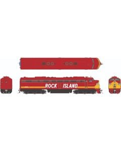 HO EMD E8A (DC/Silent): Rock Island - Red Scheme: #648