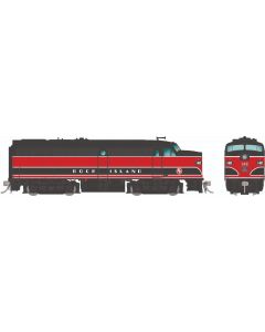 HO ALCo FA-1 (DC/Silent): Rock Island - Red & Black: #154