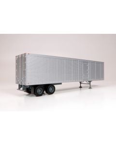 HO 45' Trailmobile Dry Van Trailer w/side door: Silver Unlettered