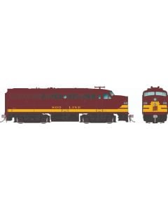 HO ALCo FA-1 (DC/Silent): Soo Line - Maroon Scheme: #221B
